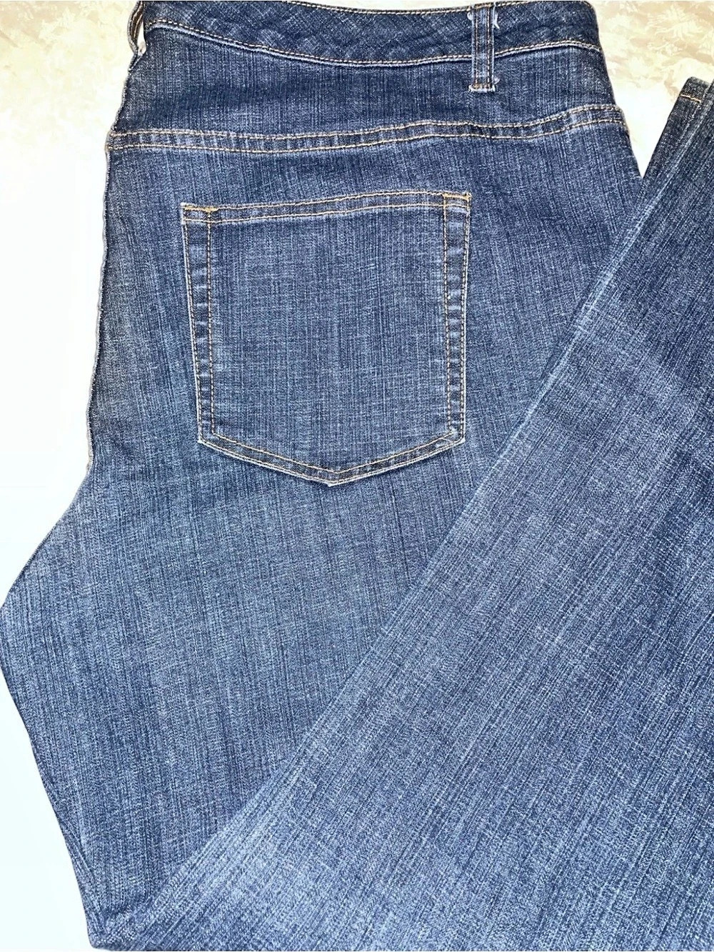 Bobbie Brooks Women's Jeans Blue Waist 18 Excellent Condition - Picture 6 of 11